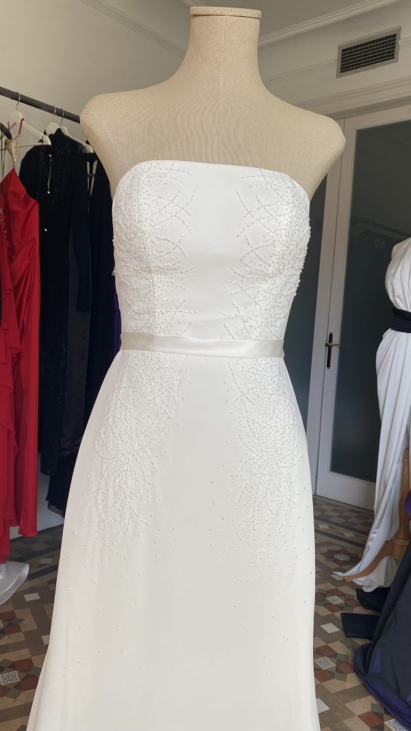 Vestido de novia nuevo con etiqueta. - Imagen 2