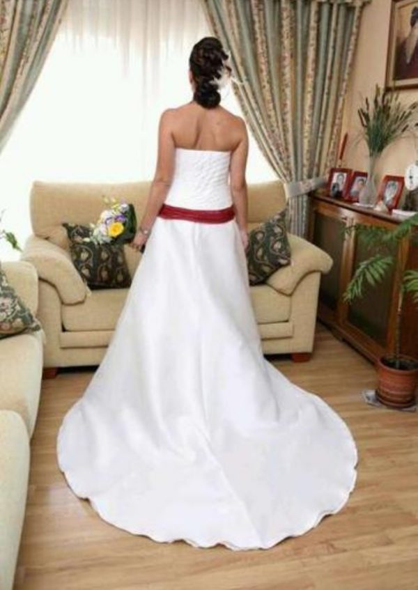 Vestido novia Mikado - Imagen 2