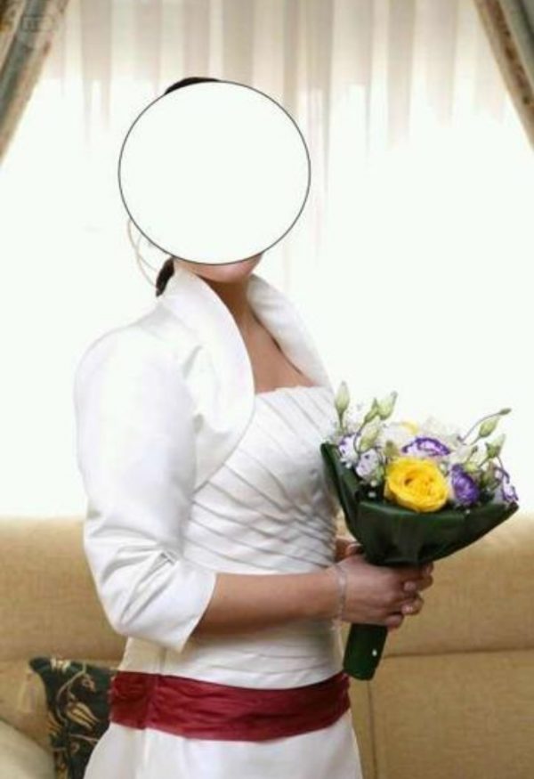 Vestido novia Mikado - Imagen 5