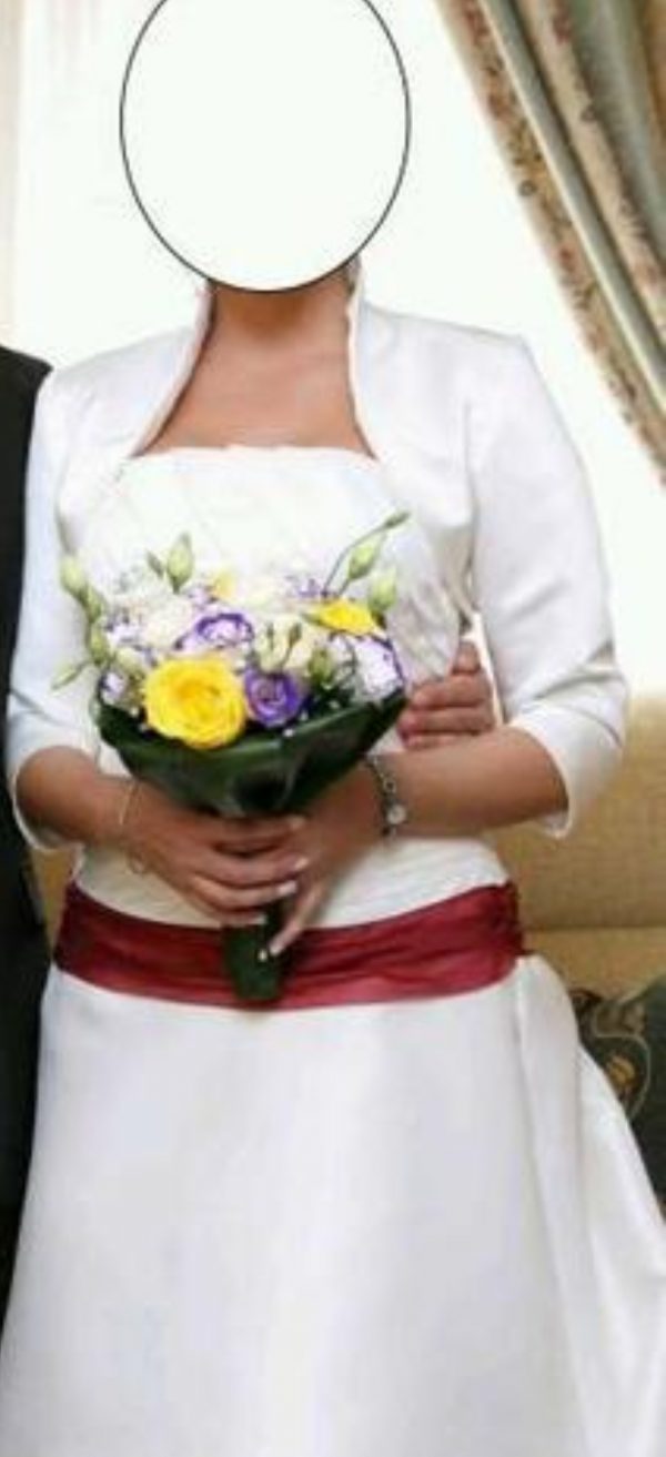 Vestido novia Mikado - Imagen 6