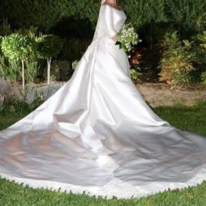 vestido cola