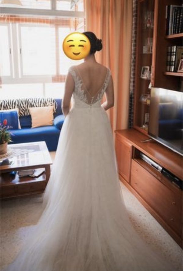 Vestido de novia Pronovia - Imagen 3