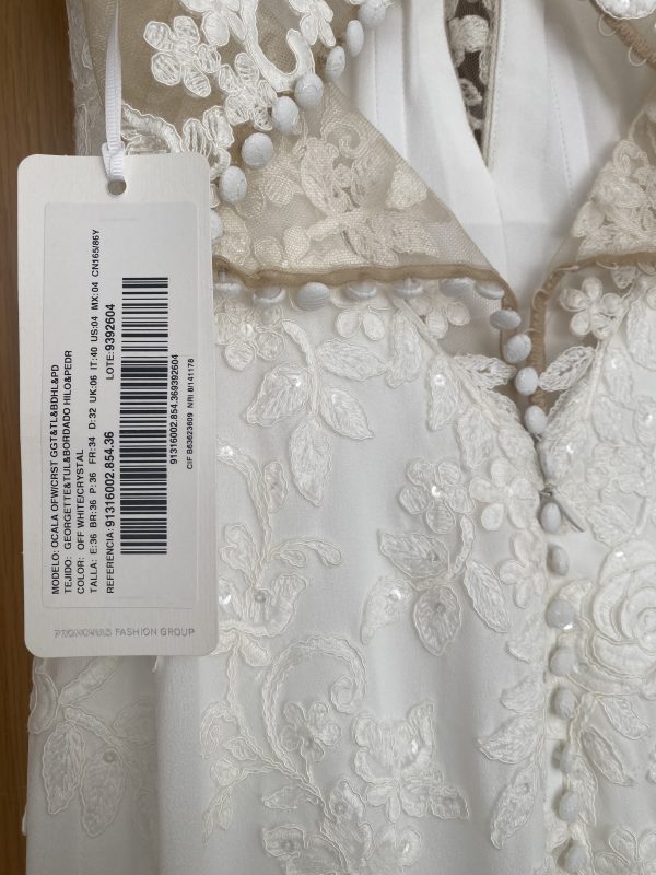 Vestido novia sin estrenar White One - Imagen 7