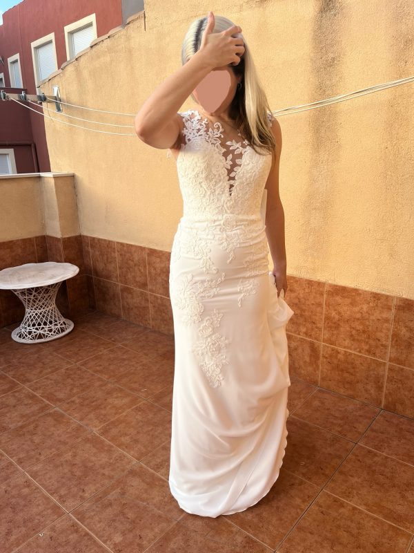 Vestido novia sin estrenar White One - Imagen 2