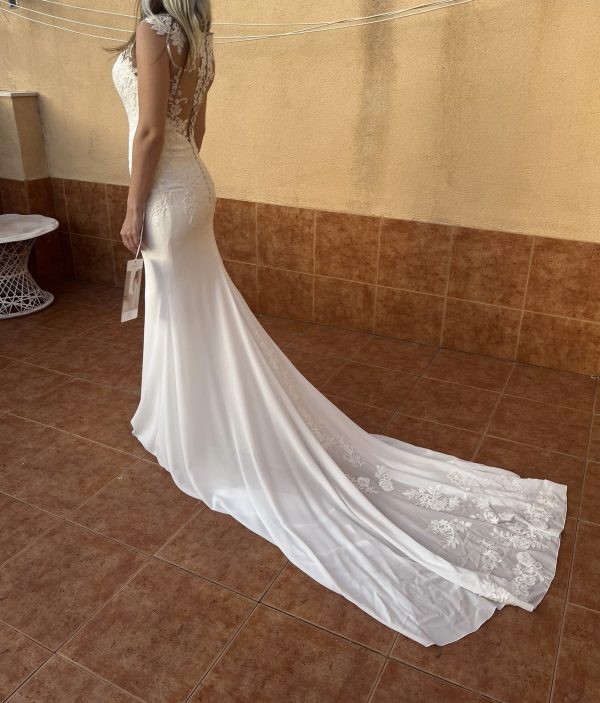 Vestido novia sin estrenar White One - Imagen 4